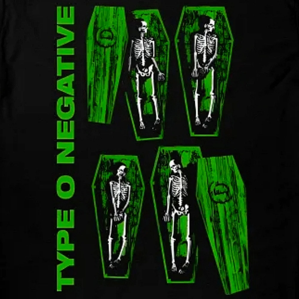 Type O Negative Coffins & Skeletons Shirt - Picture 3 of 4